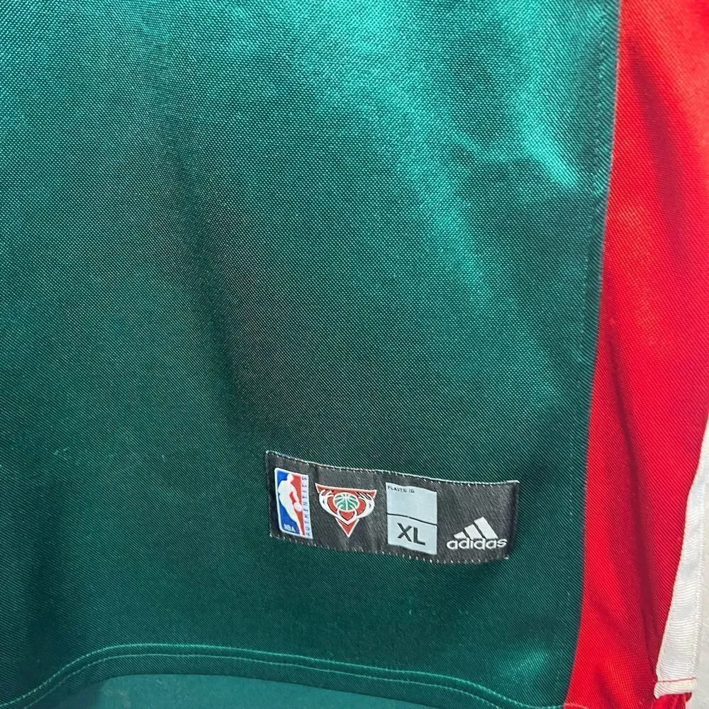 Adidas Milwaukee Bucks Jersey Brandon Jennings Swingman